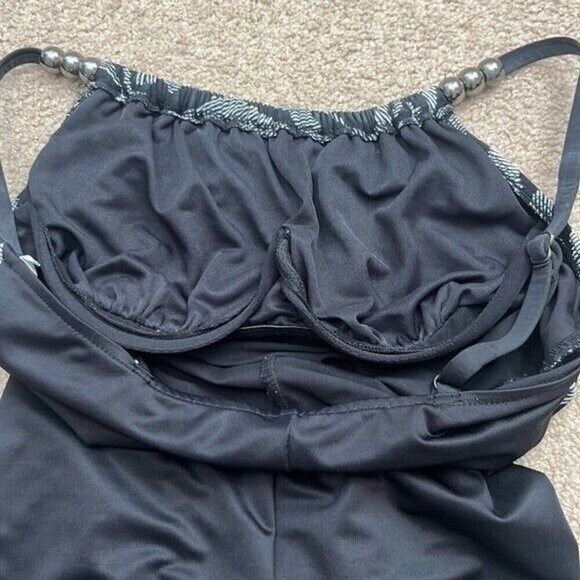 Magicsuit Lisa Drape Underwire Composition Design One Piece Swimsuit - Picture 6 of 10